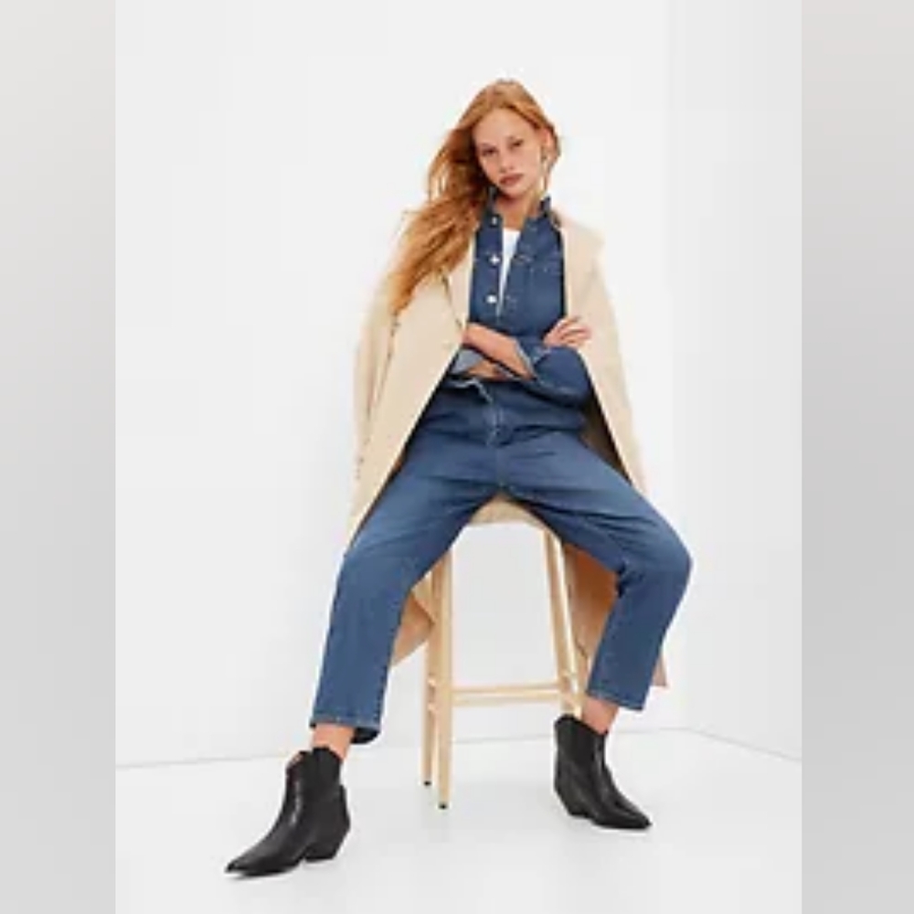 Banana Republic Denim Jumpsuit Size 0